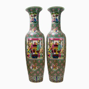 Grands Vases Ming en Porcelaine, Chine, Set de 2