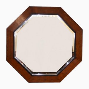 Espejo Regency octogonal de vidrio