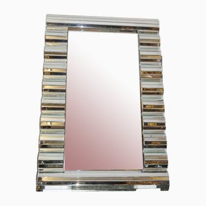 Art Deco Glass Mantle Mirror