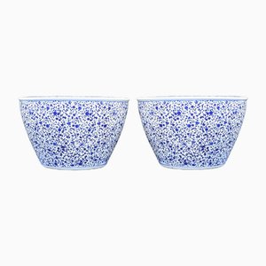 Chinese Ming Porcelain Planters, Set of 2