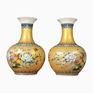 Vases Kangxi en Porcelaine, Chine, Set de 2