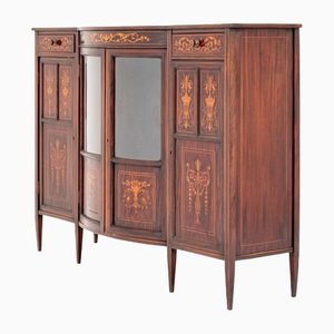 Sheraton Revival Cabinet from Edwards and Roberts, 1880s