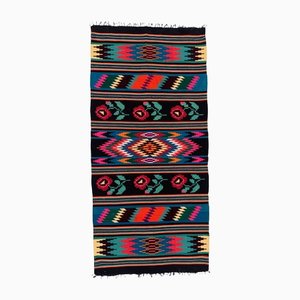 Grand Tapis Kilim Vintage en Laine, Moldavie