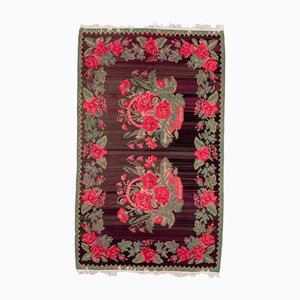 Tappeto Kilim vintage in lana, Moldavia