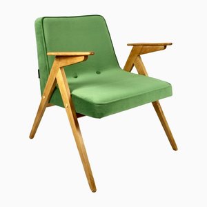 Green Bunny Chair by Józef Chierowski, 1970s