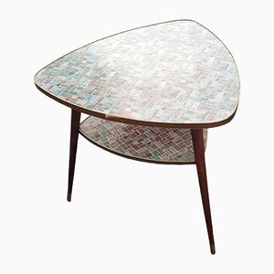 Kidney Table with Mosaic Pattern, 1950s