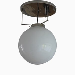 Lampada da soffitto DMB26 Bauhaus di Marianne Brandt per Tecnolumen, anni '80