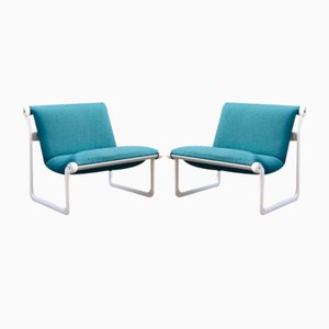 Set of Sling Lounge Chairs by Hannah Morrison for Knoll International, 1960s