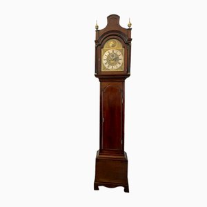 Antique George III Mahogany Longcase Clock Signed Charles Shuckburgh, London, 1760s