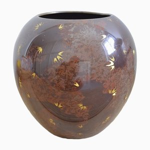 Art Decorative Metal Ikora Vase from WMF, 1920s