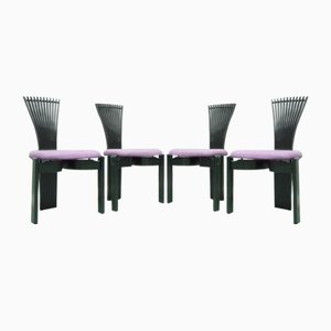 Totem Chairs by Torstein Nilsen for Westnofa, 1980s, Set of 4