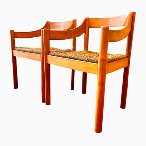 Carimate Chairs by Vico Magistretti, 1960s, Set of 2