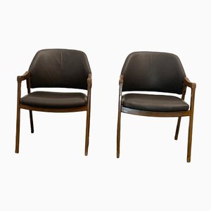814 Armchairs by Ico Parisi for Cassina, 1963, Set of 2