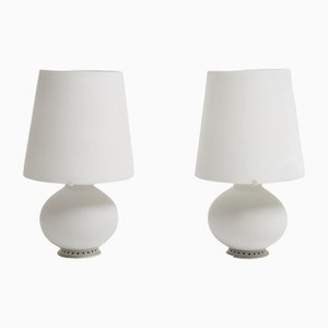 Table Lamps by Max Ingrand for Fontana Arte, 1970s, Set of 2