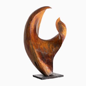 Artista estadounidense, Escultura abstracta, años 50, madera