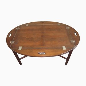 Tavolo da salotto vintage in mogano, anni '50