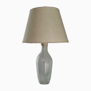 Tischlampe aus Muranoglas mit Lampenschirm von Salviati & Co, 1970er