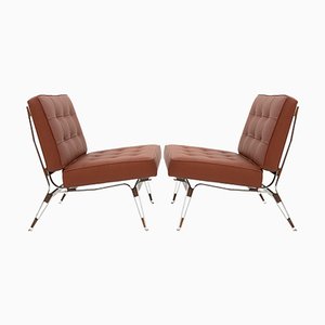 856 Lounge Chairs by Ico & Luisa Parisi for Cassina, 1950s, Set of 2