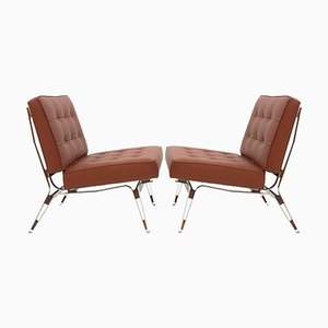 Poltrone nr. 856 di Ico & Luisa Parisi per Cassina, anni '50, set di 2