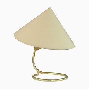 Brass Table Lamp attributed to J.T Kalmar, Austria, 1950s