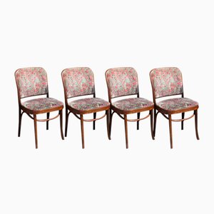 Chaises Modèle Prague No. 811, 20ème Siècle par Josef Hoffmann, Set de 4