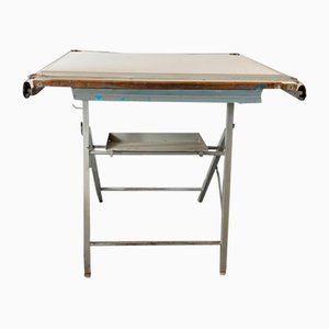 Foldable Architects Drawing Table, 1950s