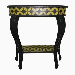 Hall Console Table in Lacquered Wood