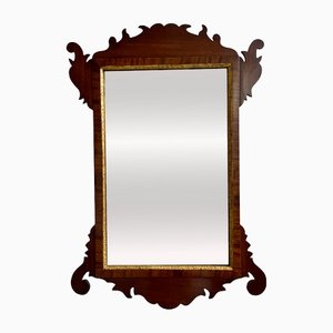 Vintage Mirror with Mahogany Frame