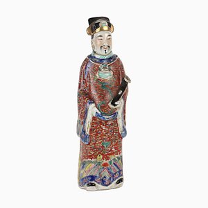 Figura in porcellana Lu Xing, XX secolo