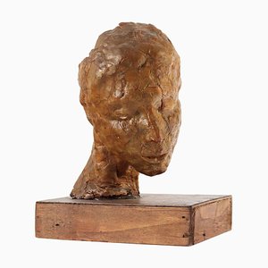 Wachs-Kopf-Skulptur