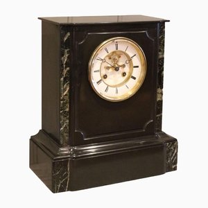 Mantel Clock in Polished Slate