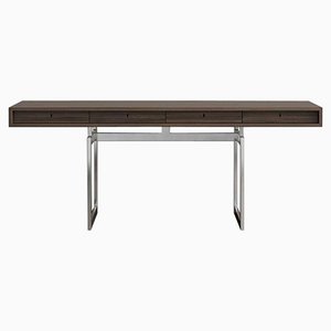 Office Desk Table in Wood and Steel by Bodil Kjær for Karakter