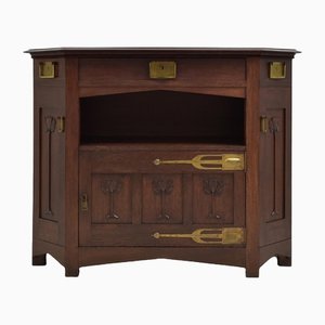Art Nouveau Chest of Drawers in Oak, 1890s