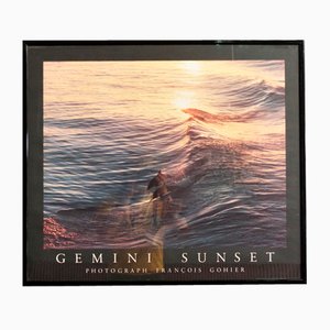 Francois Gohier, Gemini Sunset, 1990, Plakat auf Papier