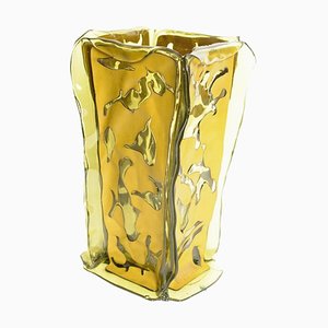 Mulato Vase in Clear Yellow by Fernando & Humberto Campana for Corsi Design Factory