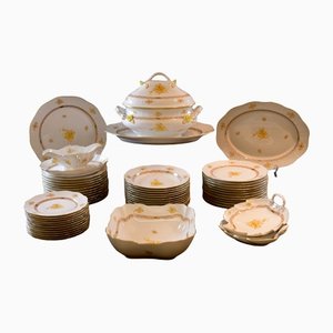 Dinner Service Set in Porcelain from Herend, 1960s, Set of 56