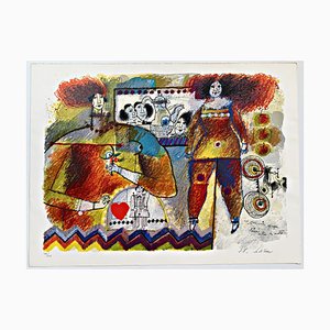 Theo Tobiasse, Un souvenir opaco, Signed & Limited Lithograph