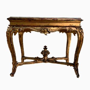 French Luis XV Console Table, 1723