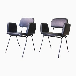 Set of Prestige Line Armchairs by Daciano da Costa for Metalúrgica da Longra, 1962