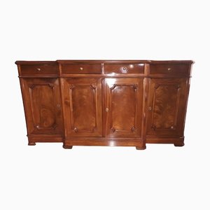 Louis Philippe Sideboard aus Nussholz