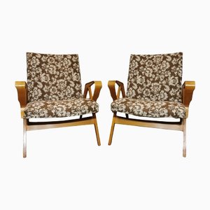 Set of Armchairs attributed to Frantisek Jirak for Tatra, 1960s