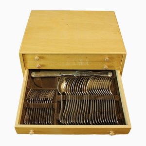 Cutlery and Tray by François Fronest, Set of 136