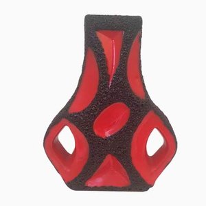 Fat Lava Guitar Vase from Roth, 1970s