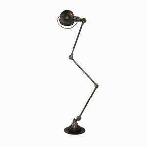 French Industrial Graphite Three-Armed Lamp by Jean-Louis Domecq for Jieldé, 1951