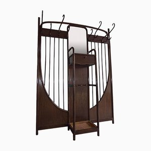 No. 6 Wall Mount Coat Rack attributed to Otto Wagner for Thonet, 1904