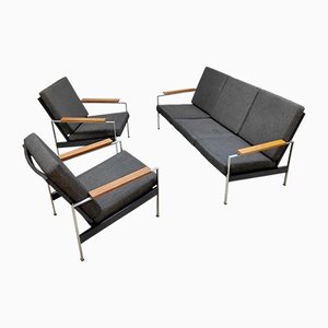 Niederländisches Vintage Sofa & Sessel von Rob Parry, 1950er, 3er Set