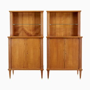 Meubles Mid-Century Scandinaves en Orme, 1950s, Set de 2