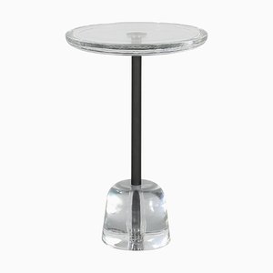 Pina High Transparent Black Side Table from Pulpo
