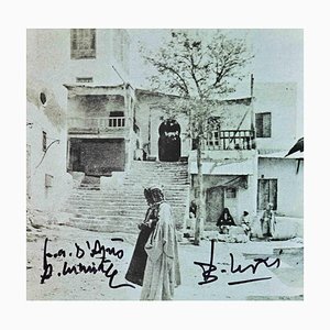 Bettino Craxi, Tunisian View, Original Photolithograph, 1990s