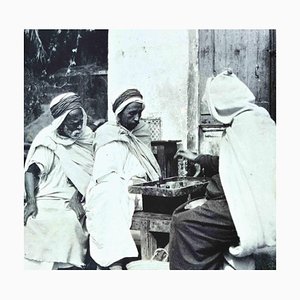 Bettino Craxi, Arab Game, Original Photolithograph, 1990s